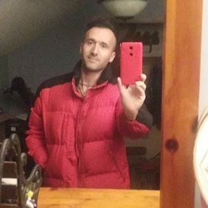 Alex Cannon Red Black Down Jacket